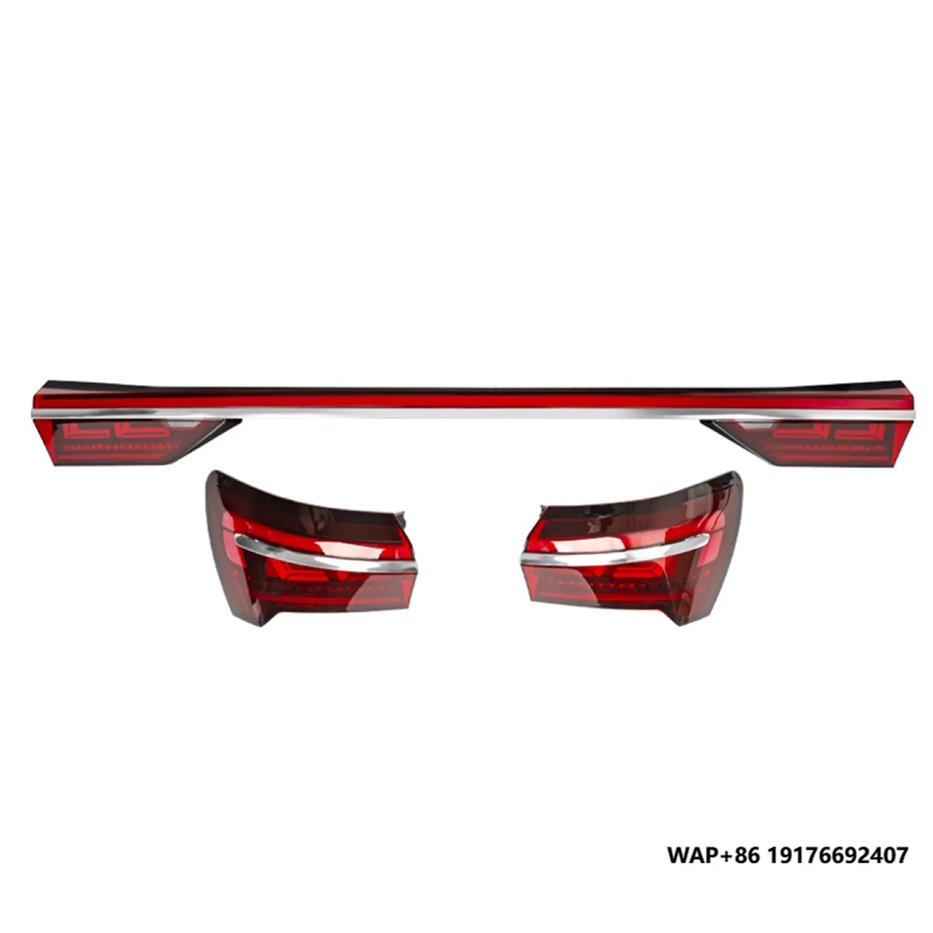 

High Quality Modified Assembly Rear Tail Lamp for 'AUDI A6(C8) 2019-2023 Plug-and-Play Halogen Xenon Tail Lights New Style
