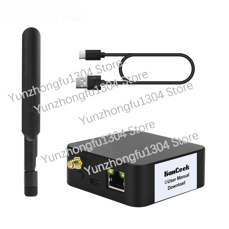 HamGeek HMG-01 Plus POE Universal ZigBee Gateway ZigBee Coordinator for CC2652P7 Module Black/White (USB Data Cable optional)