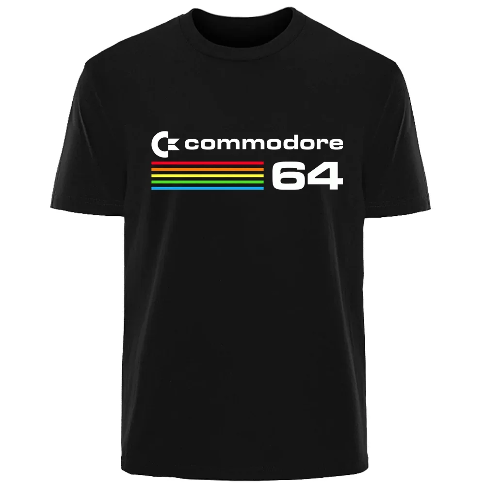 Commodore 64 Summer Fashion High Quality 100% Cotton Breathable and Comfortable T-Shirt Men's Tops Casual Fashion Street Wear