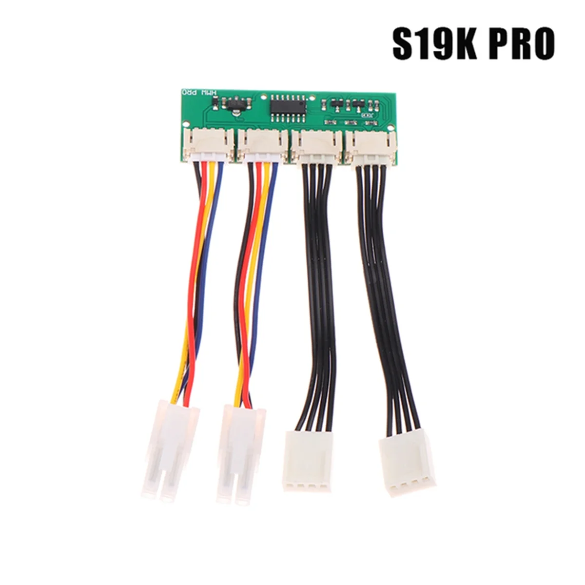 Nova chegada 12v 4-em-1 quadrado 4pin ventilador simulador emulador especial para antminer s19k pro ventilador spoofer dummer