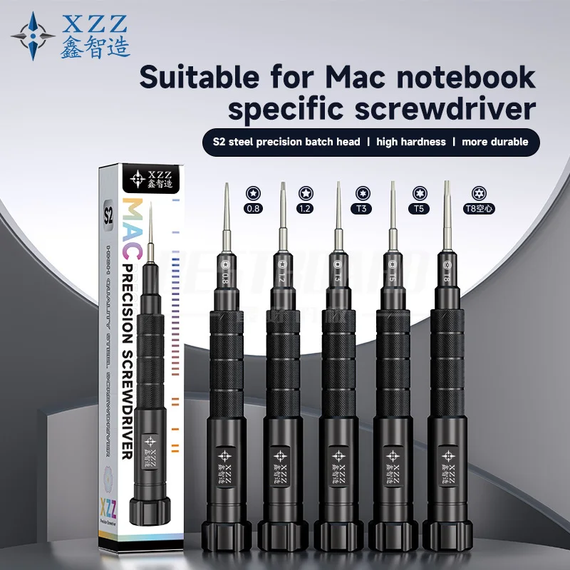 XZZ MacBook Screwdriver Set 0.8 1.2 T3 T5 T8