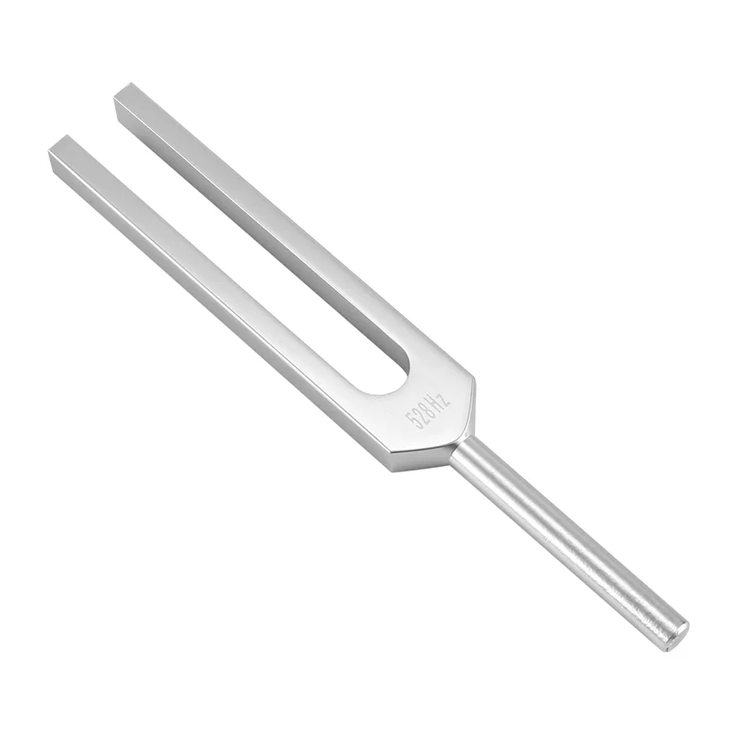 ABUE-2X Tuning Fork 528HZ Tuner With Mallet For Healing Chakra,Sound Therapy,Keep Body,Mind And Spirit In Perfect Harmony