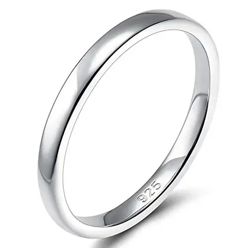 Trumium 925 Sterling Silver Ring Silver 6