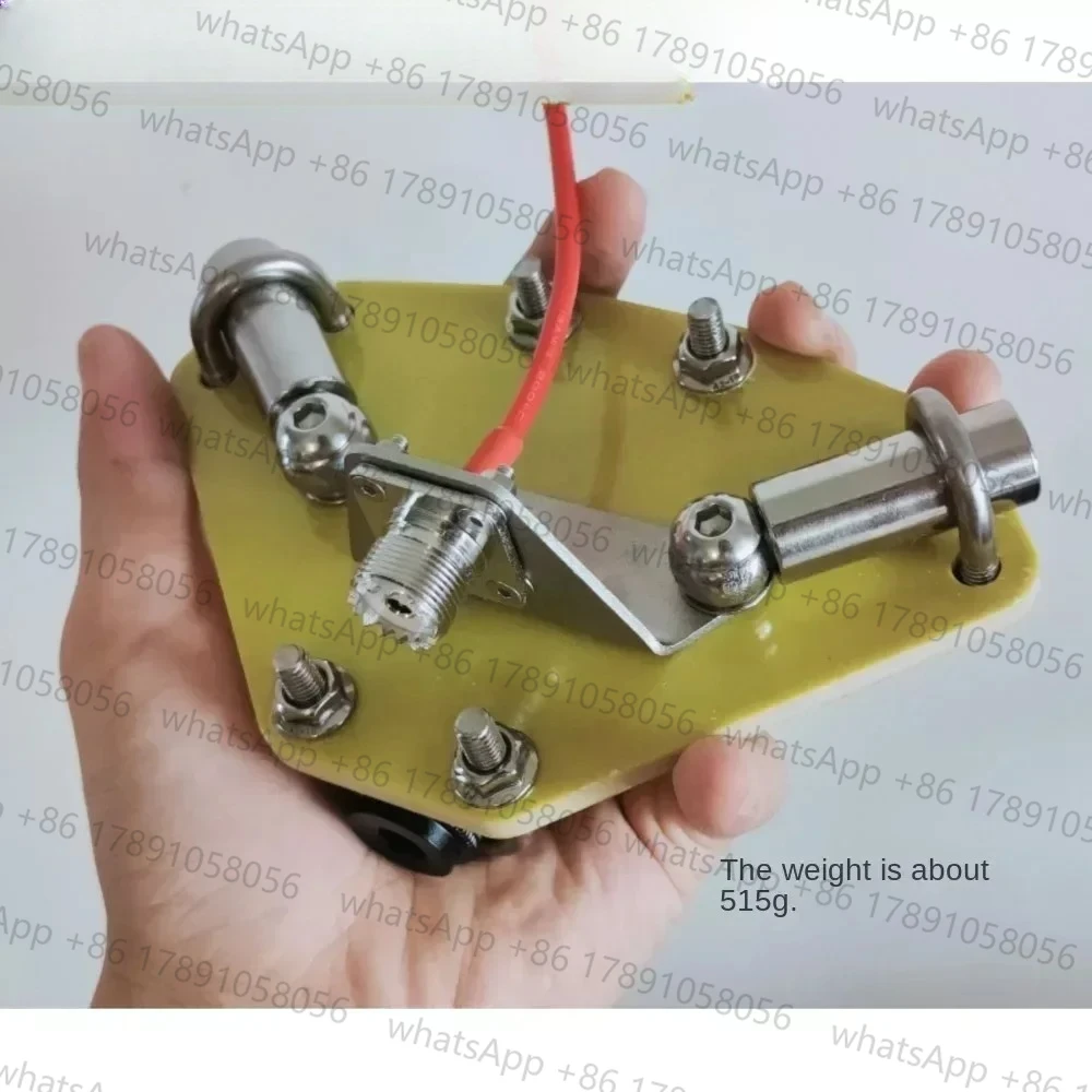 

Positive V Antenna Base Socket For HF Shortwave Antenna Support Tripod Light Stand Thread M10 5.6m antenna SO239