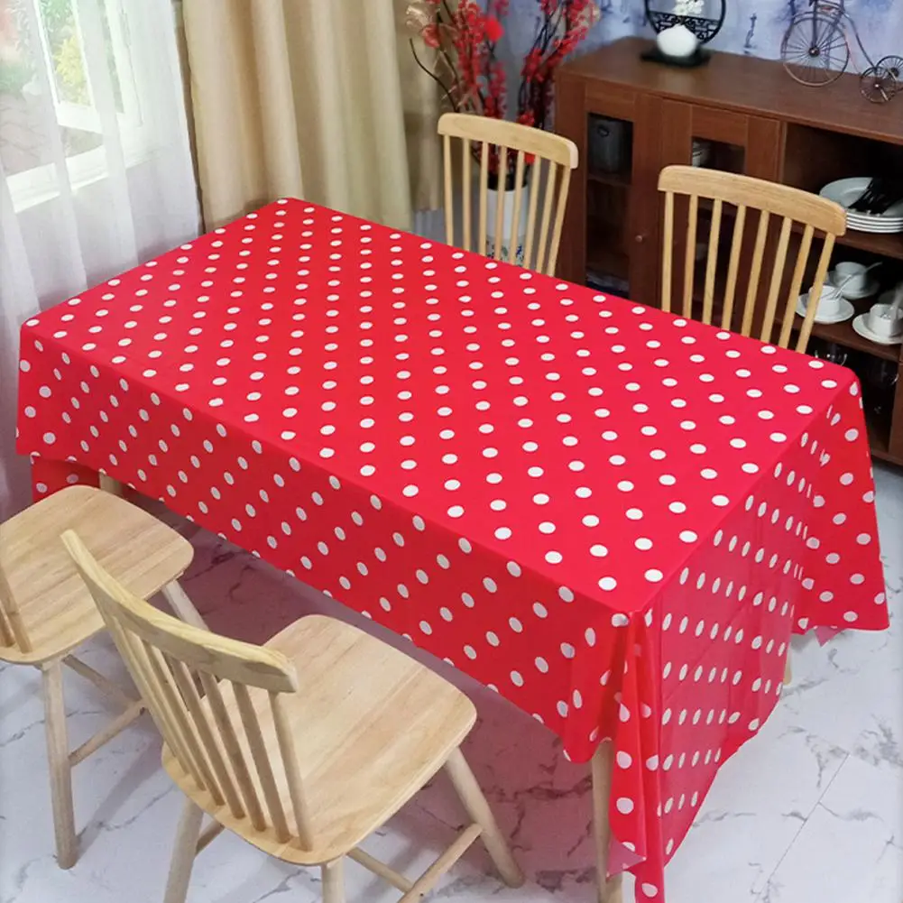 Waterproof Oil Proof PVC Table Cloth Anti-Scalding Table Cover Home Dining Tablecloth Dinner Table Decor Kitchen Accessories