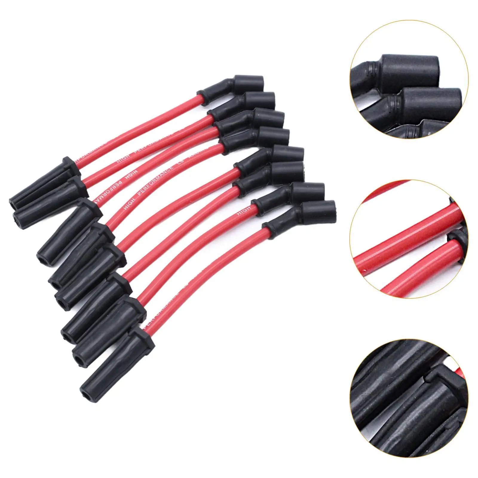 8x10.5 مللي متر الحرارة شرارة التوصيل أسلاك الإشعال استبدال أجزاء الأحمر ل LSX LS1 LS2 LS3 LS6 LS7 اكسسوارات خفيفة الوزن المهنية #6