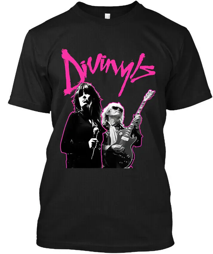 NEW Divinyls Australian Music Group Members Vintage Art Logo T Shirt Size S 4XL