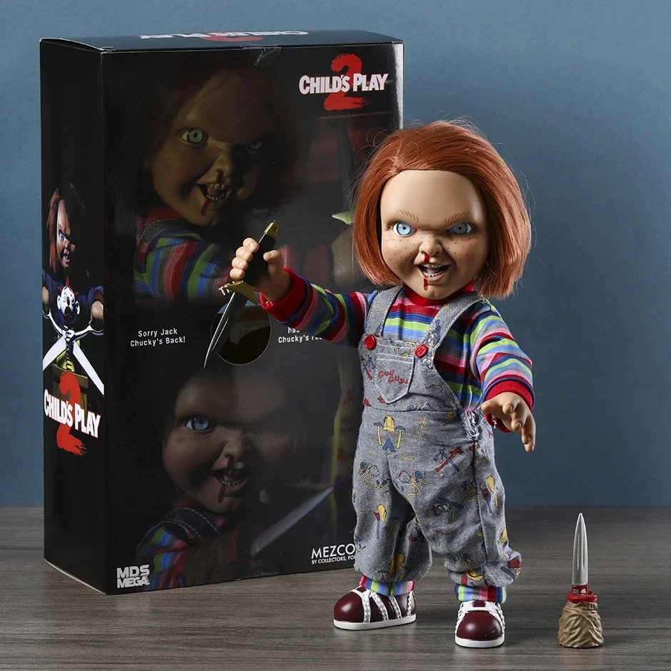 Mezco Toys チャイルドプレイ 2 チャッキー Mezco Toyz Child's Play 2 Menacing Chucky Mega 15 Inch Action