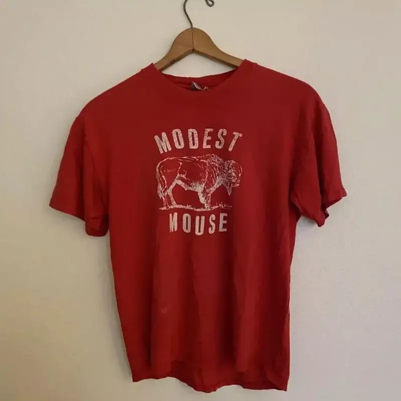 

New Vintage Modest Mouse Buffalo 90s Shirt Cotton S 2345XL