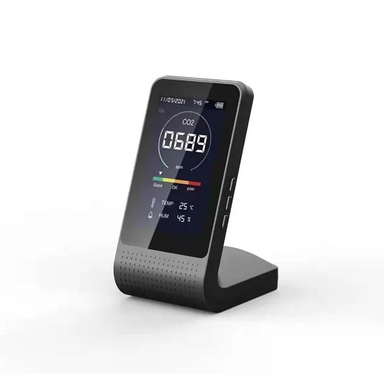 

Carbon dioxide concentration temperature and humidity detection three-in-one