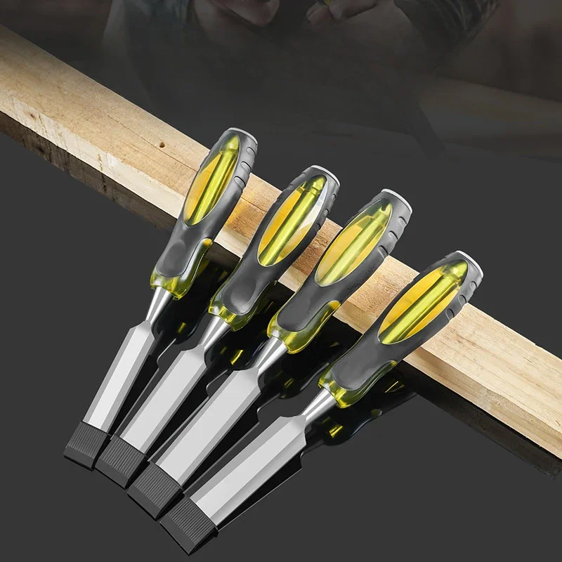 

Special Steel Piercing Handle Woodworking Chisel Flat Chisel Flat Chisel Old-fashioned Woodworking Hand Tool