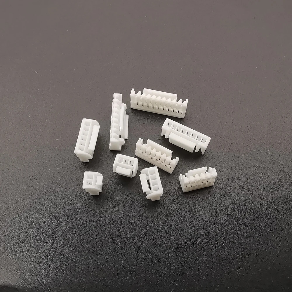 540 قطعة/صندوق GH1.25 2Pin-10Pins 1.25 مللي متر الملعب محطة أطقم الإسكان مصلحة الارصاد الجوية دبوس رأس موصل سلك GH أطقم GH1.25mm موصلات