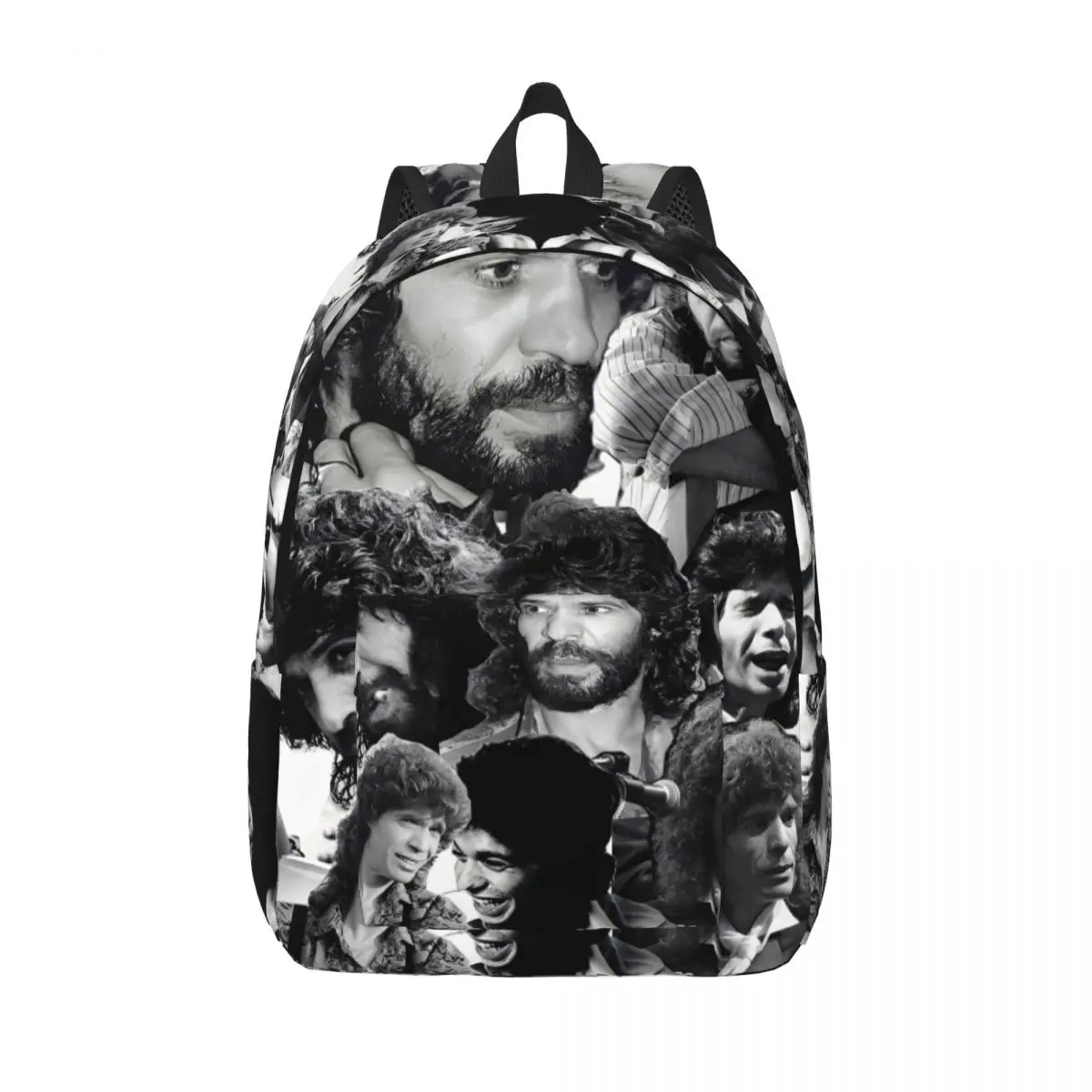 

Camarons De La Isla Flamenco Singer Backpack Men Women Cool High School Hiking Travel Daypack Music Rock Laptop Canvas Bags Gift