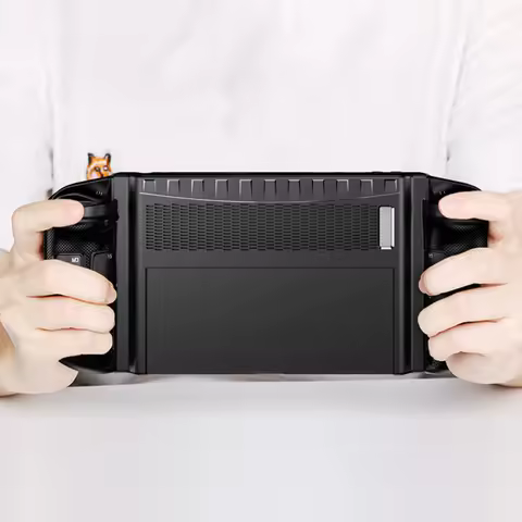 TPU Case Shockproof Protective Cover with Stand Drop-proof Soft Protective Sleeve Anti-slip for Lenovo Legion GO Consoles