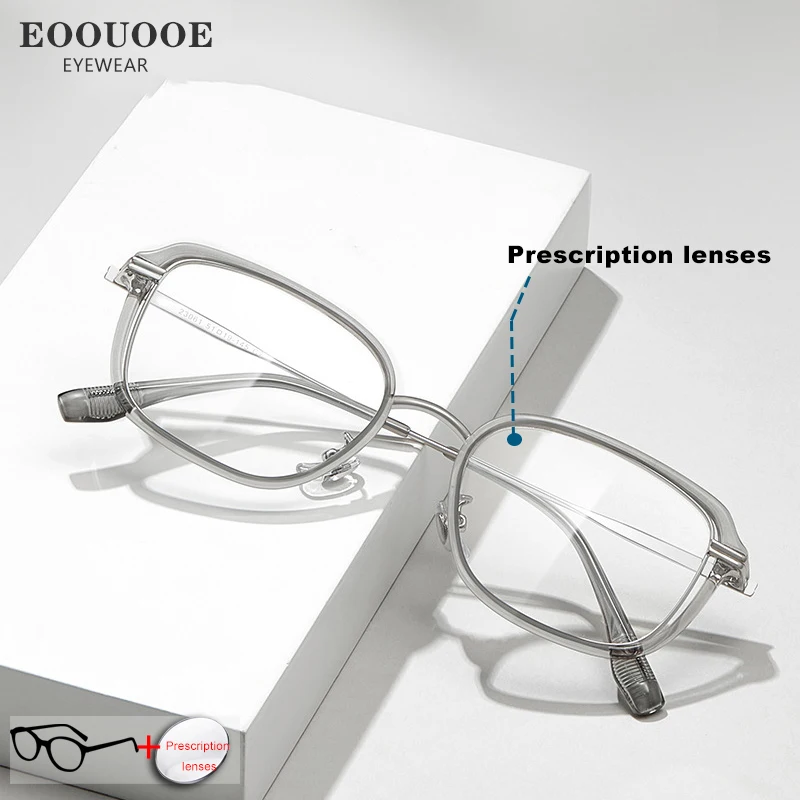 

New Style Men Women Glasses TR90 Surround Design Optics Prescription Recipe Lenses Progressive Correct Myopia Snug Eyewear