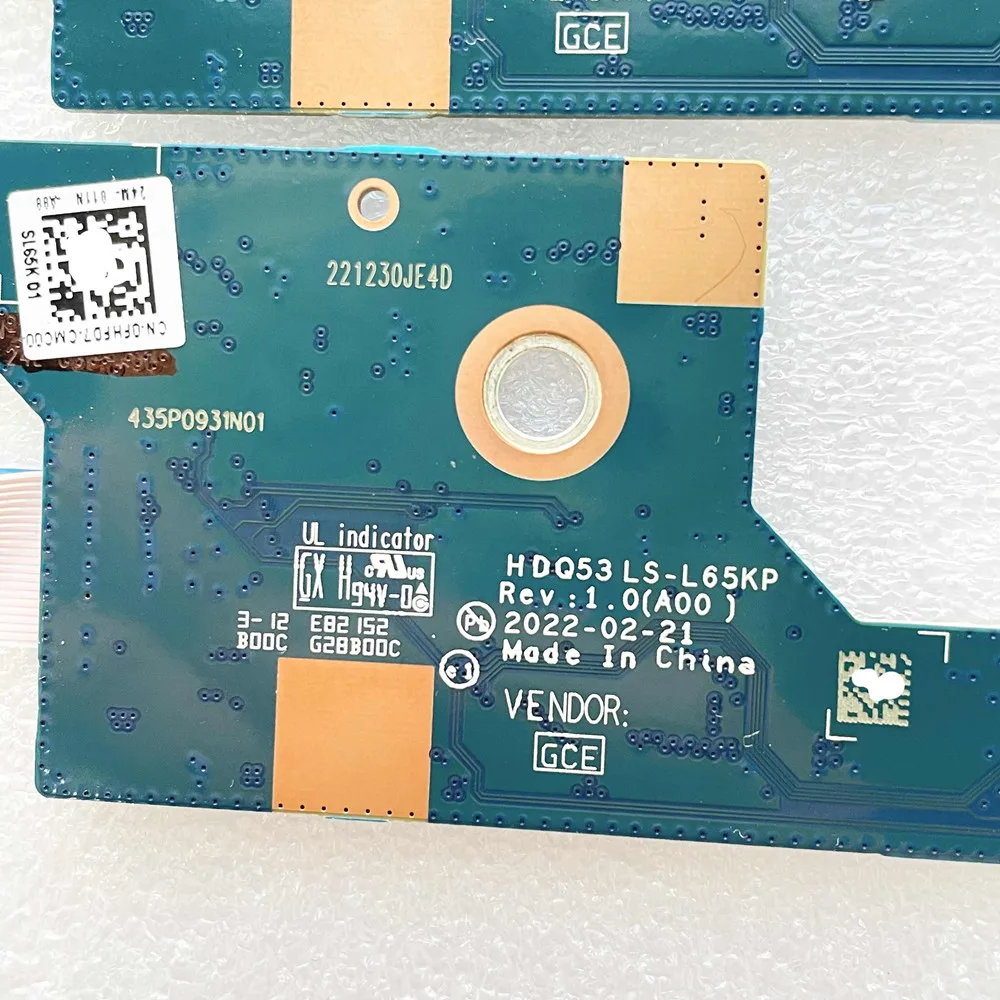Y Store الأصلي لديل Alienware M17 R5 M15 R5 لوحة مهايئ لوحة المفاتيح LS-L65KP 0FHFD7 FHFD7 100% اختبار سريع السفينة