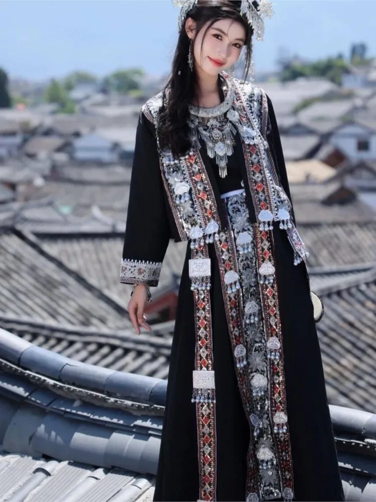 

New ethnic-style adult clothing sets for travel photography and portrait wear women
