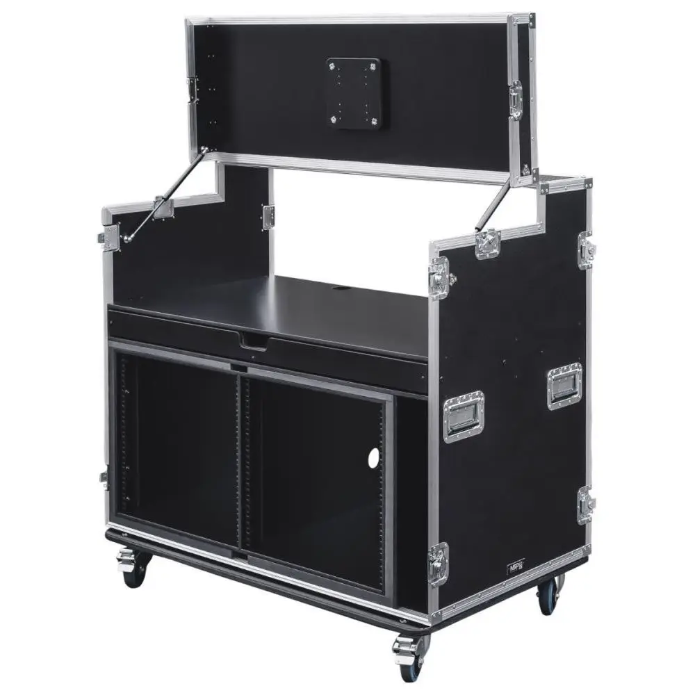 

Air Case Cabinet Double Layer 16u Audio Lighting Display Chassis