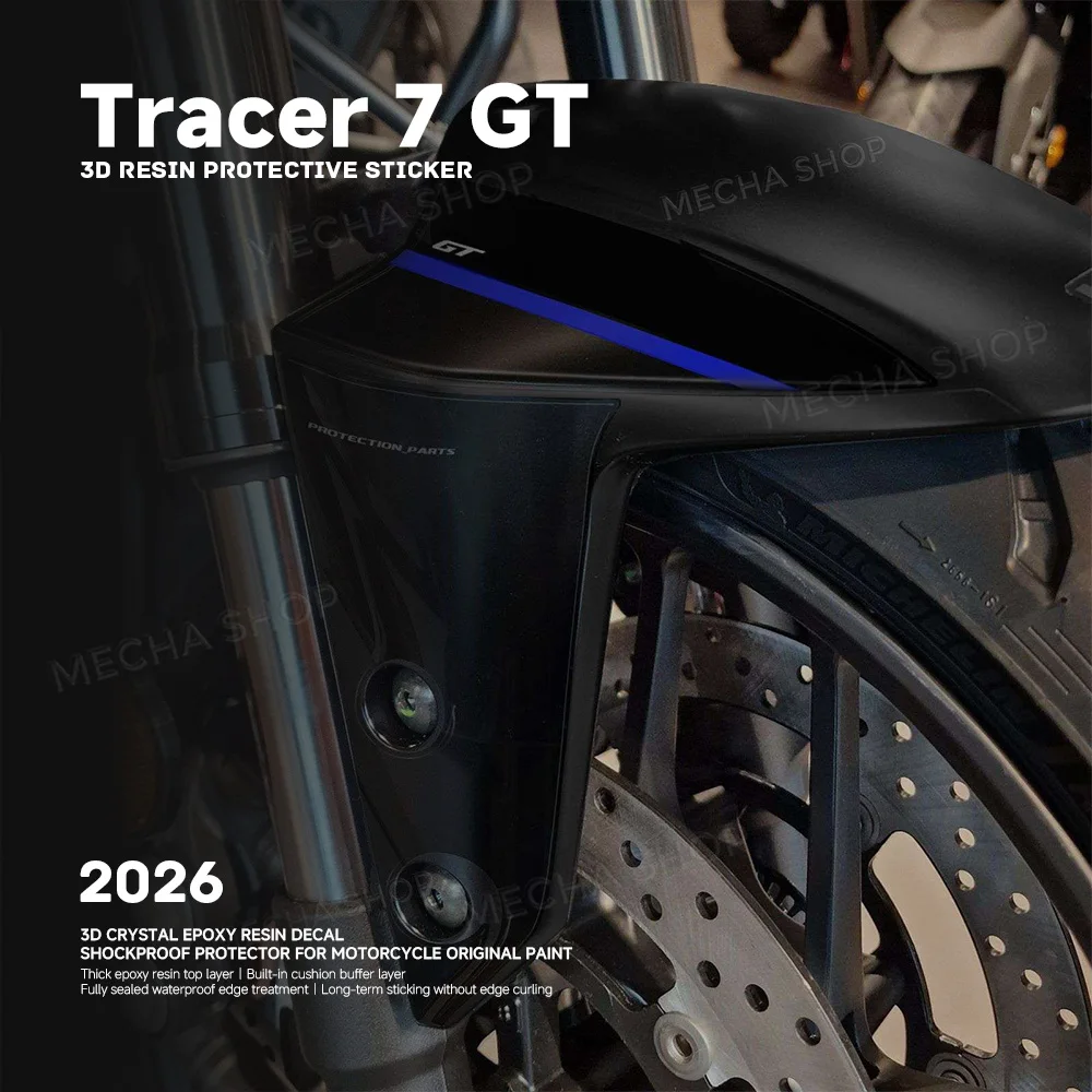 For Tracer 7 7GT 2025 2026 3D Epoxy Resin Sticker Protective Kit