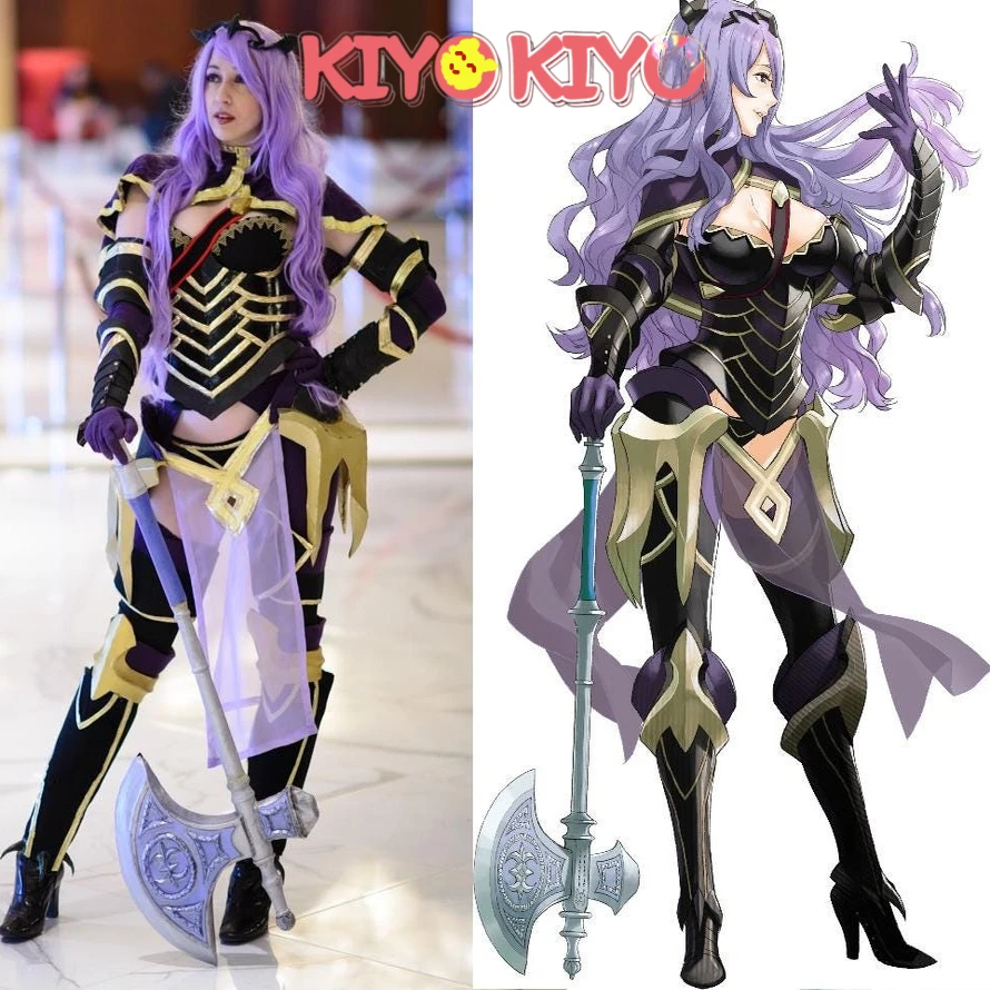 KIYO-KIYO Camilla Cosplay Costume Women Armors Game Halloween Costumes Full set Custom size made