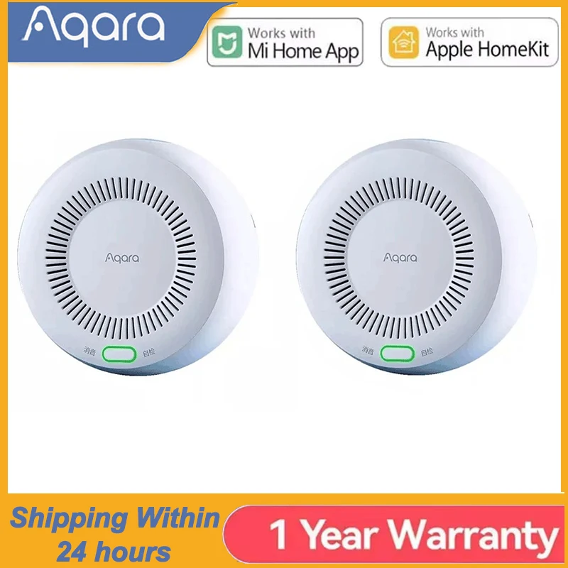 

Original Aqara Smart Natural Gas Detector Zigbee Gas Leak Alarm Linkage Smart Home Security for Xiaomi Home Homekit