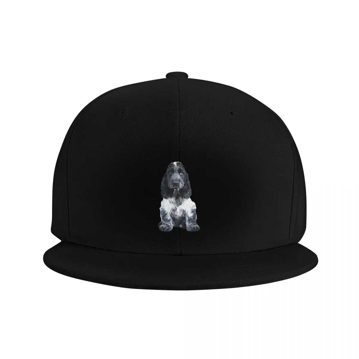 Cocker Spaniel Blue Roan Puppy Dog Baseball Cap Hip Hop Christmas Hat cute funny hat Elegant Women's Hats Men's