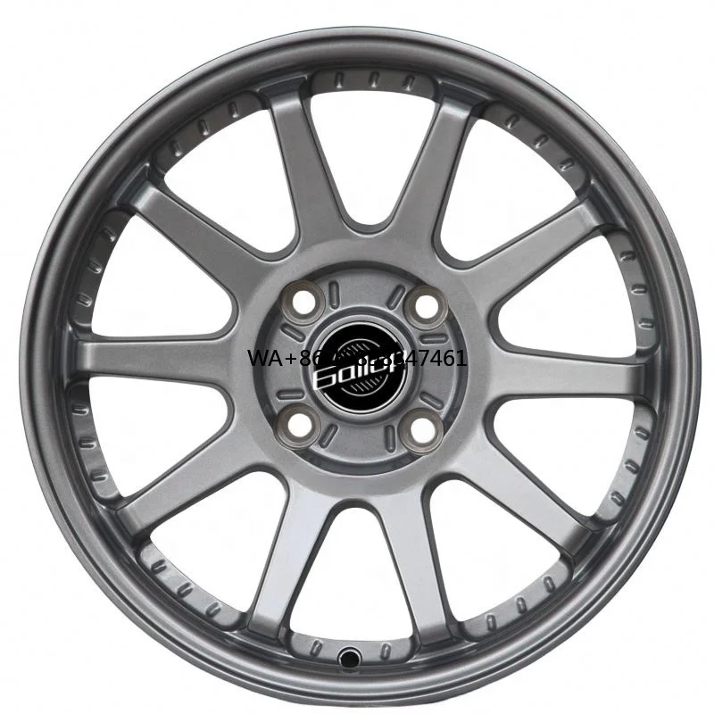 

Gallop 16 Inch ET 35~42 New Design Aftermarket Passenger Car Wheels Aluminium Alloy 8x100/8x114.3 CB 67.1~73.1mm Black Finish
