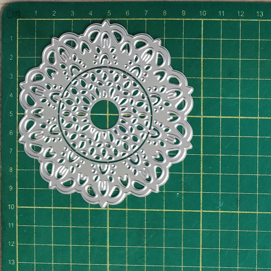 Round Doily Metal Cutting Dies for DIY Scrapbooking Photo Album Decorative Embossing Paper Card Crafts Die Cut 2023