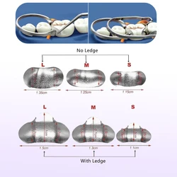 100Pcs Dental Sectional Contoured Matrices Matrix Bands Tofflemire Stuck S/m/l Dental Lab Dentistry