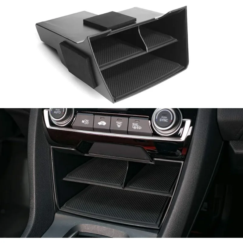 

for Honda Civic Accessories Car Center Consoles Storage Box Armrest Organizer Tray Glove Pallet Interior Container Holder for 10