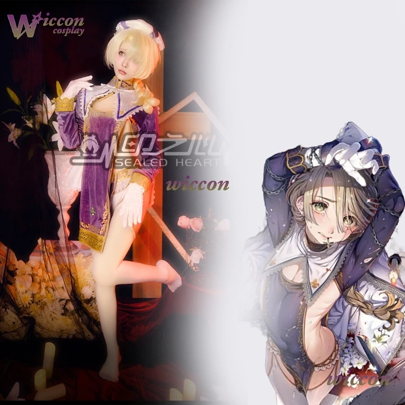 

Yume аниме Shounen Jeanne косплей сексуальная униформа костюм Лоли сладкий милый сексуальный парик Лолиты Cos для мужчин и женщин Рождество