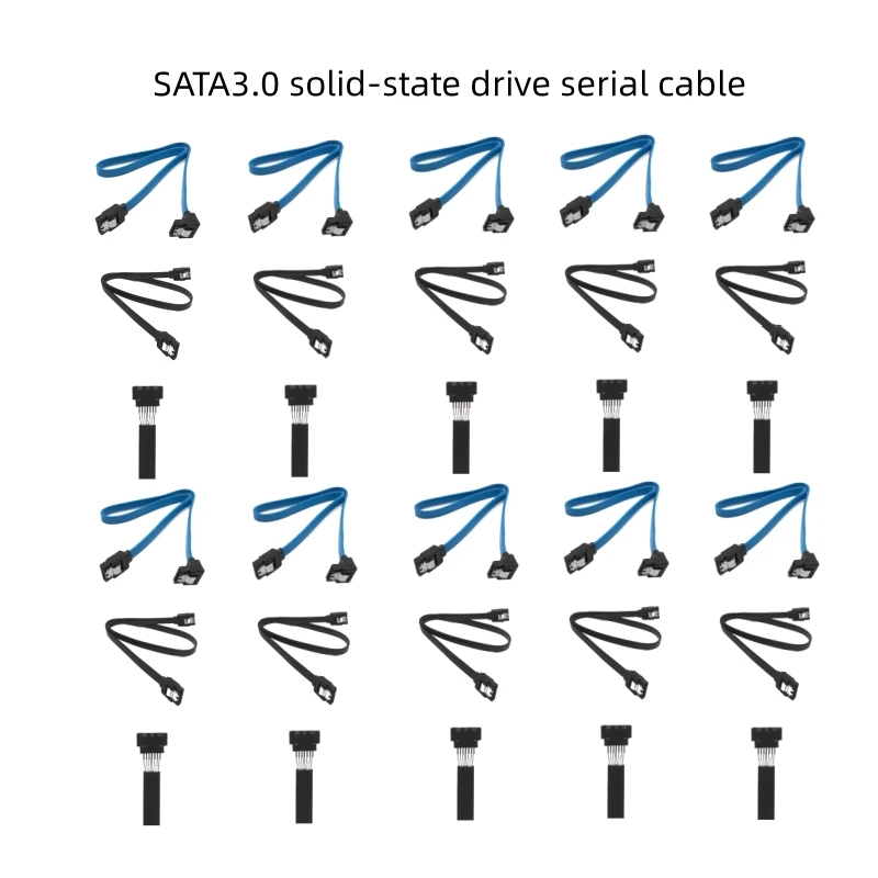 ソリッドステートハードディスクデータケーブル,マルチスペック,フレキシブルSATA,高速伝送,40 cm, 50cm, 6 gbps,1個,新品