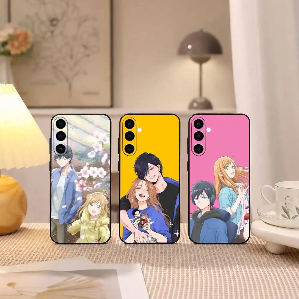 My Love Story Yamada Kun Lv999  gift Phone Case For Samsung Galaxy A73,A72,A71,A70,A53,A52,A51,Soft Silicone Black Cover
