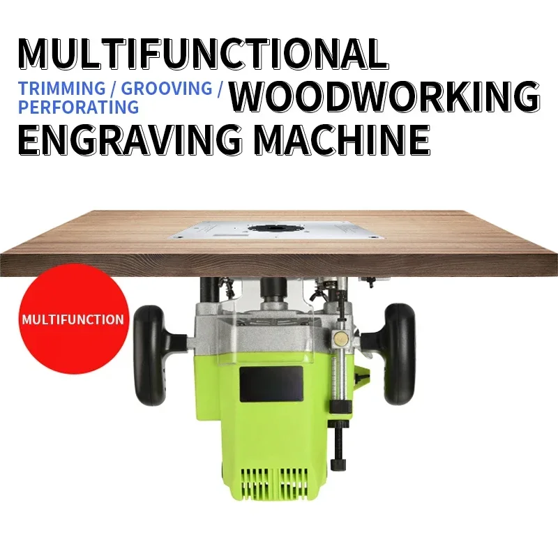 220-240V Bakelite Milling Multifunctional Woodworking Engraving Machine Trimming/Grooving/Drilling Electric Woodworking Tools