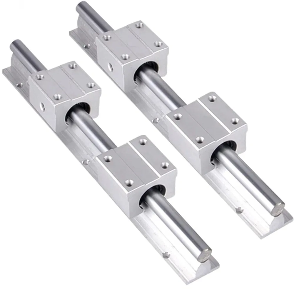 

SBR20 Linear Rail Kit 2200mm with 4 Bearing Blocks for CNC Routers, DIY Machines, Automation