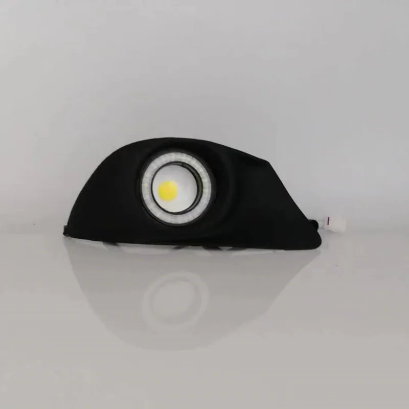 LED Fog Lights Assembly For Toyota Verso EZ 2011 2012 2013 2014 Front Bumper Fog lamp Replacement Angel Eye Daylight Accessories