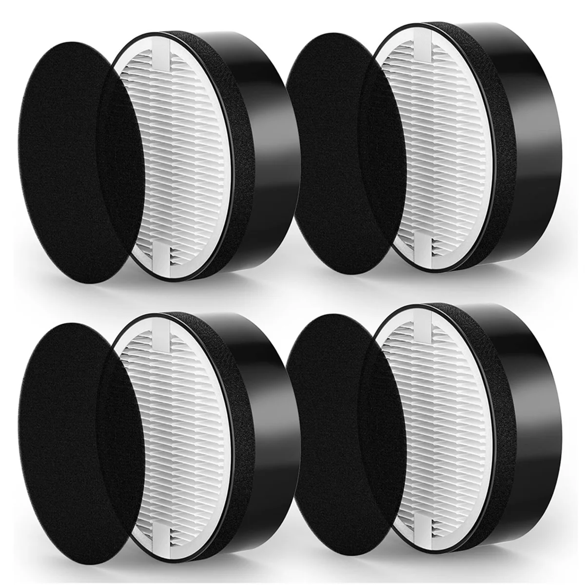 Neuer LV-H132 Ersatzfilter für LEVOIT LV-H132 Air Puri-Fier Ersatzfilter, 3-in-1 H13 echter HEPA-Filter