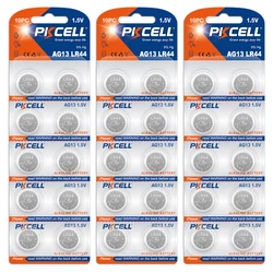 PKcell 10/20/30PCS AG13 357 303 Lithium Button Battery SR44/LR44 1.5V Button Coin Cell Batteries Suitalbe For Watch