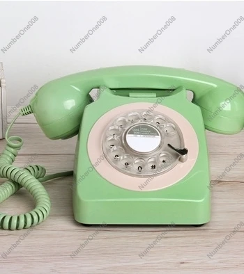 European and American style Rotate the number HA19Fashion antique fixed telephone  classical vintage rotation fashion phone 1951