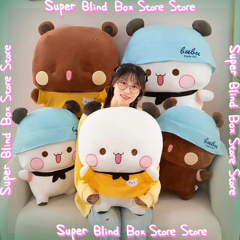 

Bubu And Dudu Panda Plush 40/60cm Soft Toy Animals Toys Large Size Couple Cushion Doll Cute Stuffed Collectible Plushies Gifts