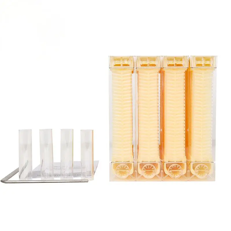 4 Pieces Honeycomb Frame, Suitable for Small Free-Flowing Beehives - Image 2