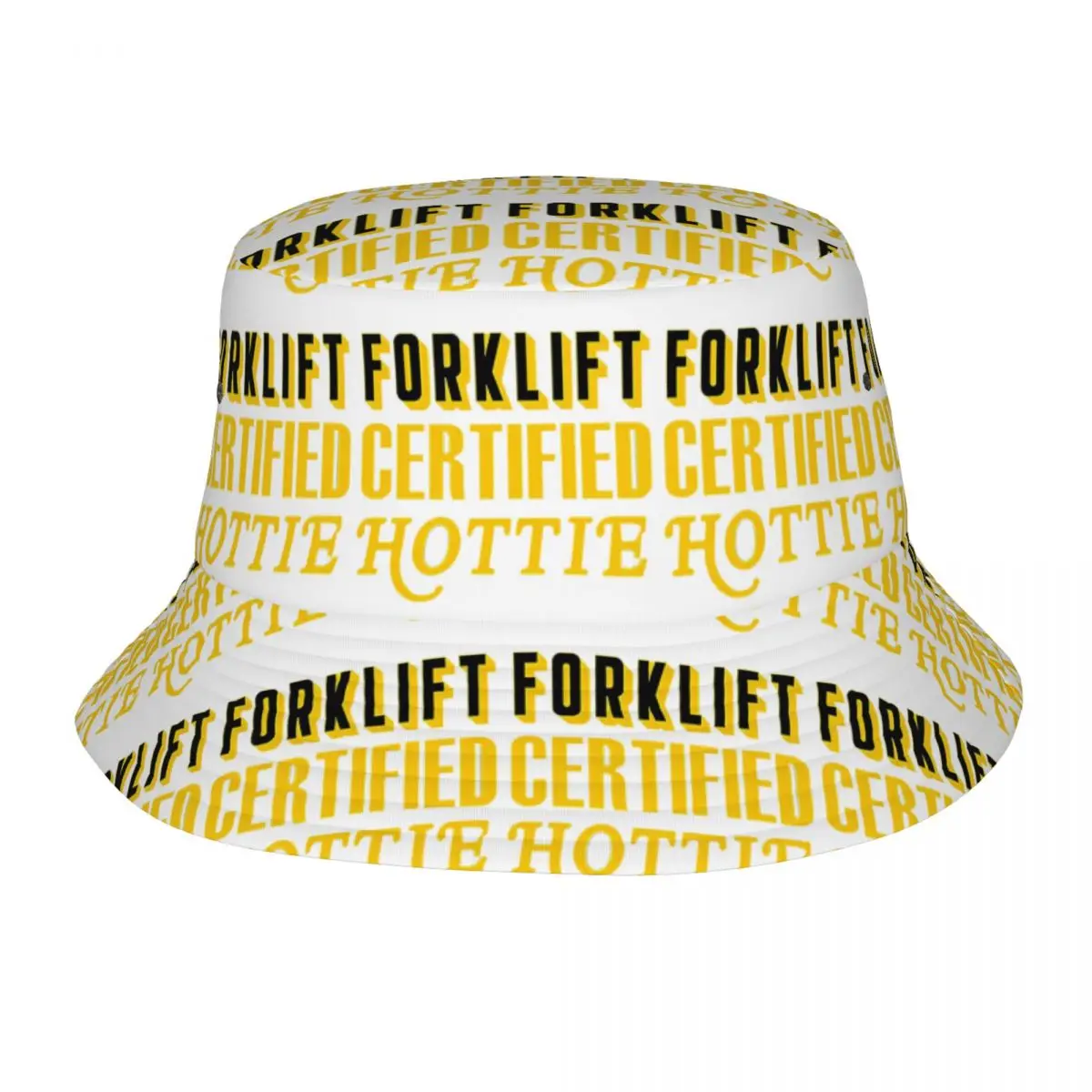 Forklift Certified Hottie Bucket Hats Panama For Kids Bob Hats Outdoor Fisherman Hats For Summer Fishing Caps Unisex