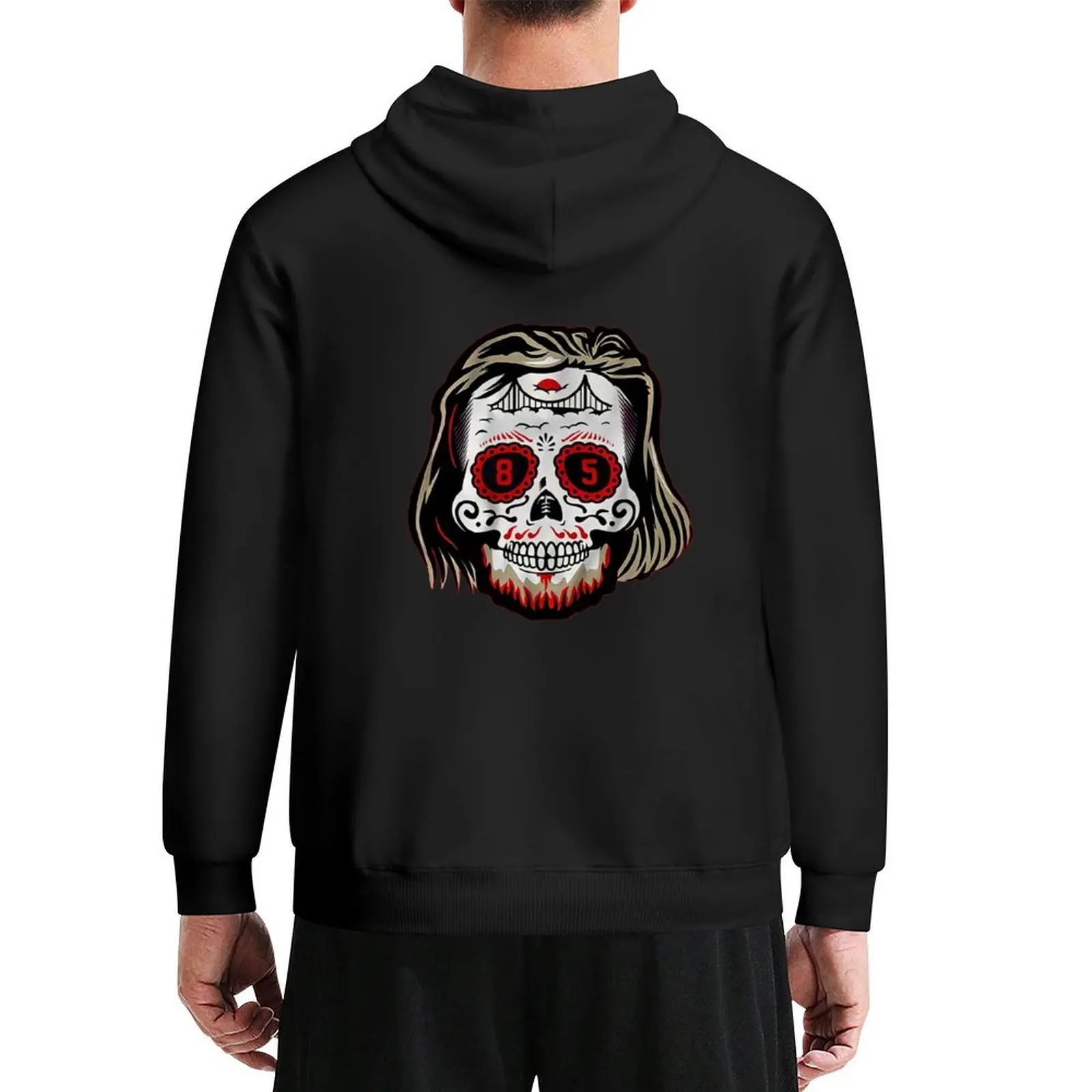 

George Kittle sugar skull Hoodie men clothing men's clothing men wear autumn jacket men designer hoodies