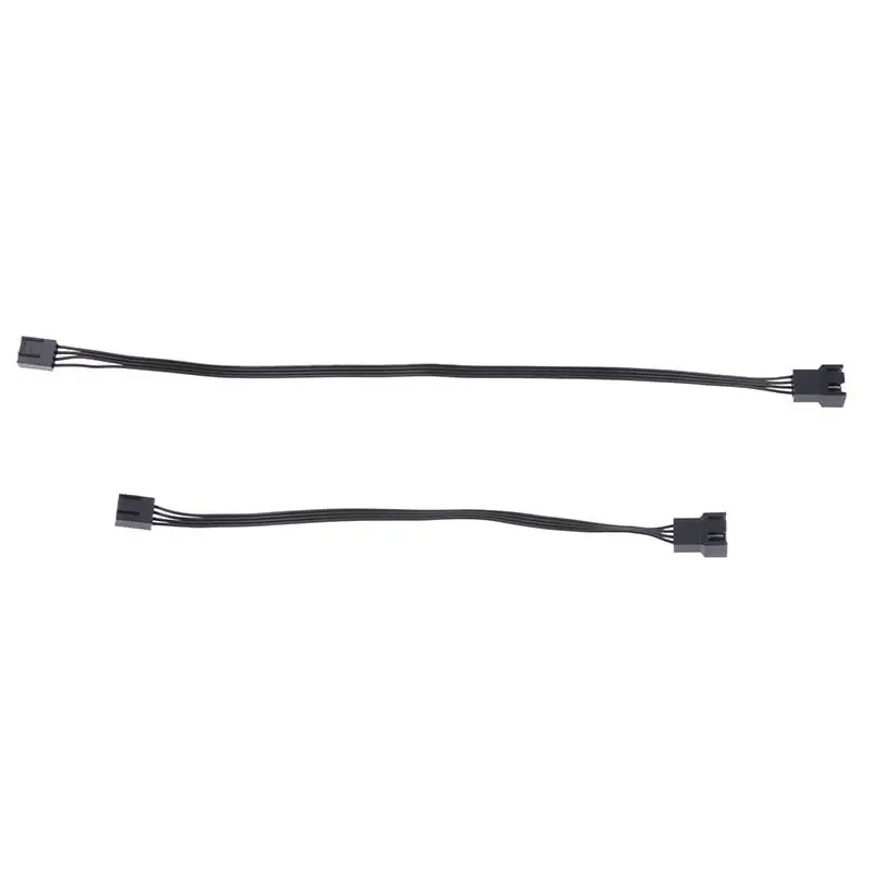 5PCS 4Pin PWM CPU Fan Wire Connector Adapter Computer Fan Extension Power Cable Replacement Accessories 24AWG