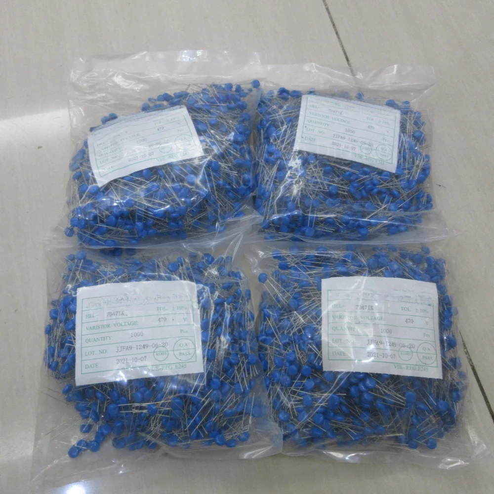 Módulo de absorção de surtos de raios Varistor 7D471K 7D471 470V