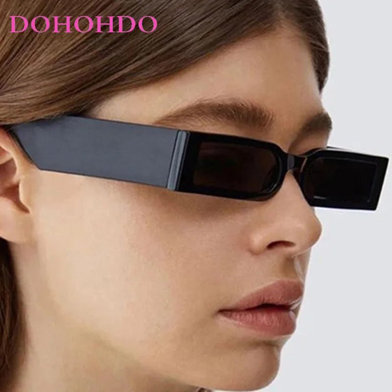 

DOHOHDO 2025 Small Frame Rectangle Fashion Sunglasses Women Retro Trendy Sun Glasses Personality Cool Glasses UV400 Gafas de sol