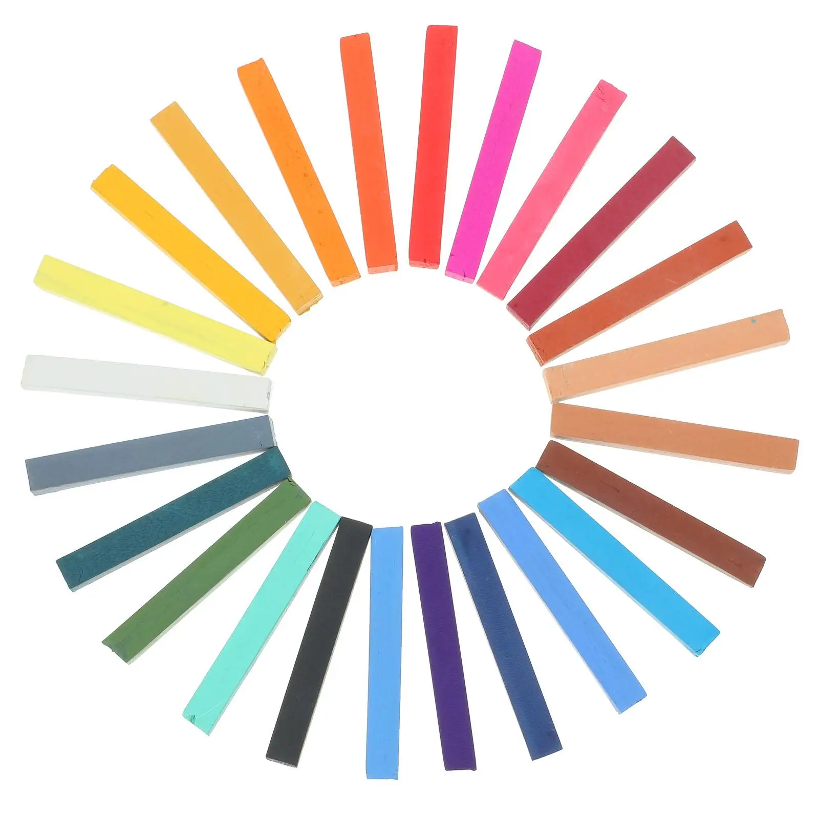

24 Colors Water Soluble Chalks Premium Material School Office Craft Paint Travel Set Supplies