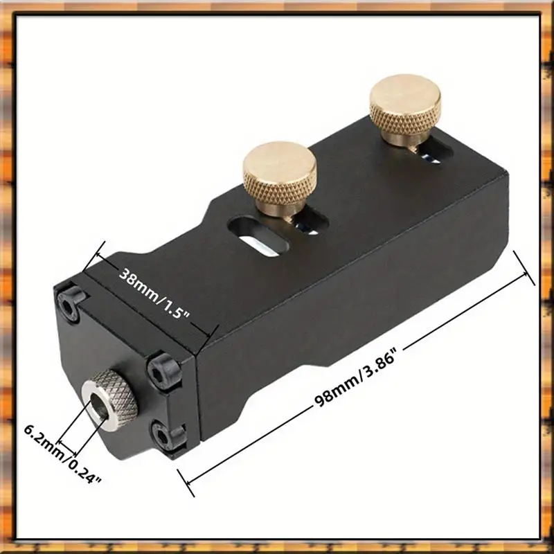 سبتمبر N12R محدد الرقصة المدمجة دليل التنصت أداة مساعدة متعددة الاستخدامات ل 20/30 40 نوع الملامح الألومنيوم