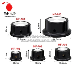 5pcs MF-A01 MF-A02 MF-A03 MF-A04 MF-A05 Potentiometer Knob WH118/WX050 Rotary Switch Electronic 6mm