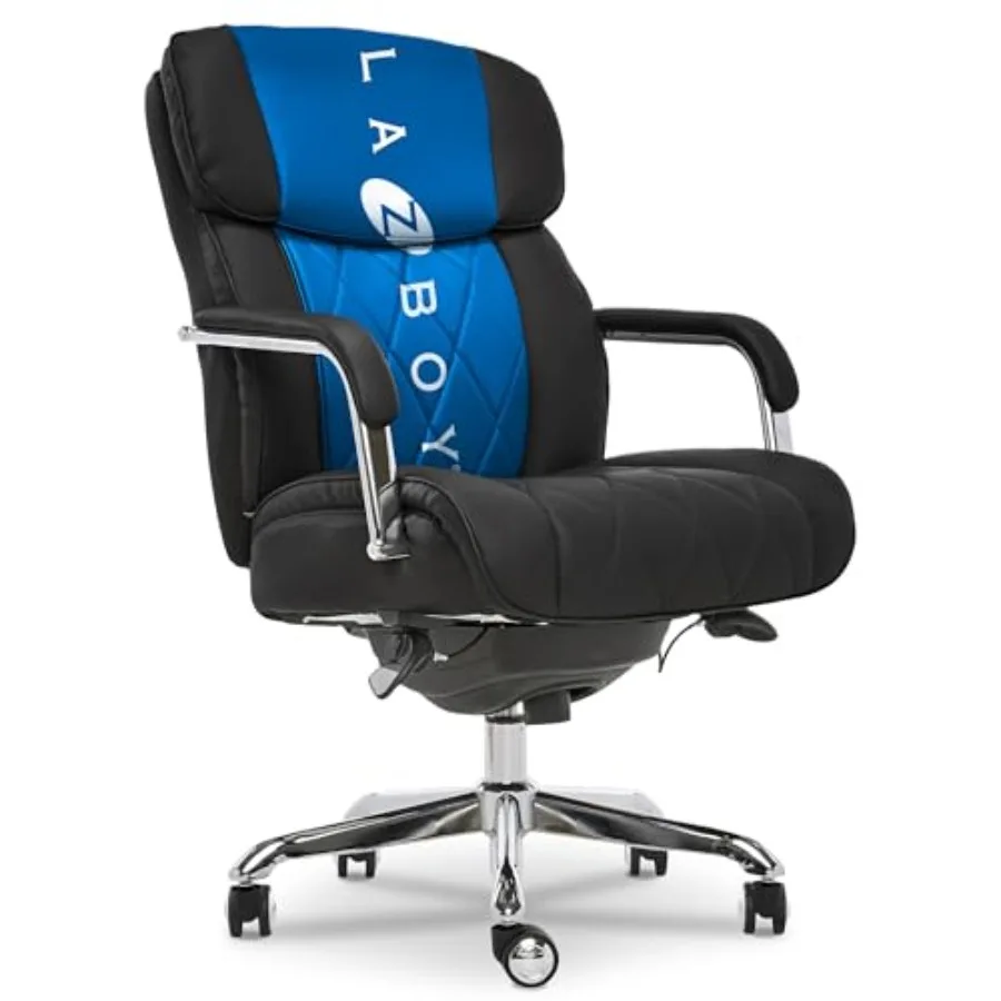 

Sutherland Ergonomic Faux Leather Swivel Computer and Desk Chair Black CHR10048A